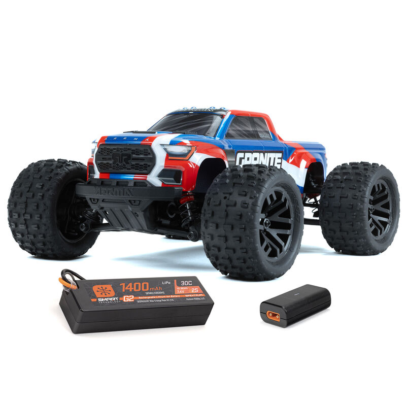 1/18 GRANITE GROM 4X4 RTR Brushed Monster Truck (Battery & Charger Included)