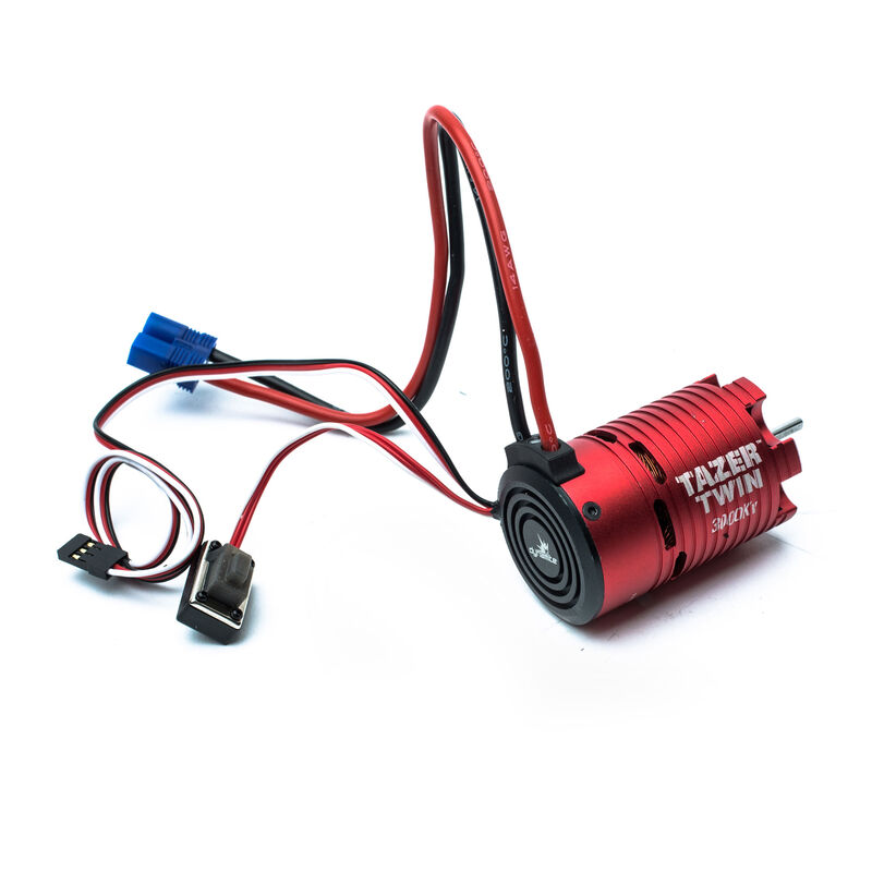 Tazer Twin 2-in1 3000Kv Brushless Motor / 45A ESC Combo, 2S: EC3