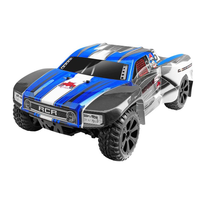 1/10 Blackout SC 4WD Short Course Truck Brushed RTR, Blue