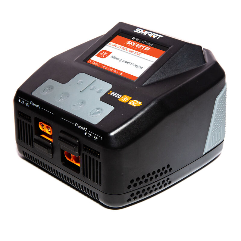 S2200 G2 AC 2x200W Smart Battery Charger