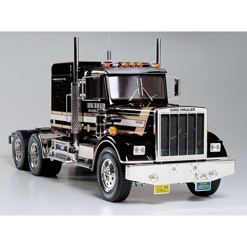 1/14 King Hauler 10X8 Semi Tractor Kit, Black